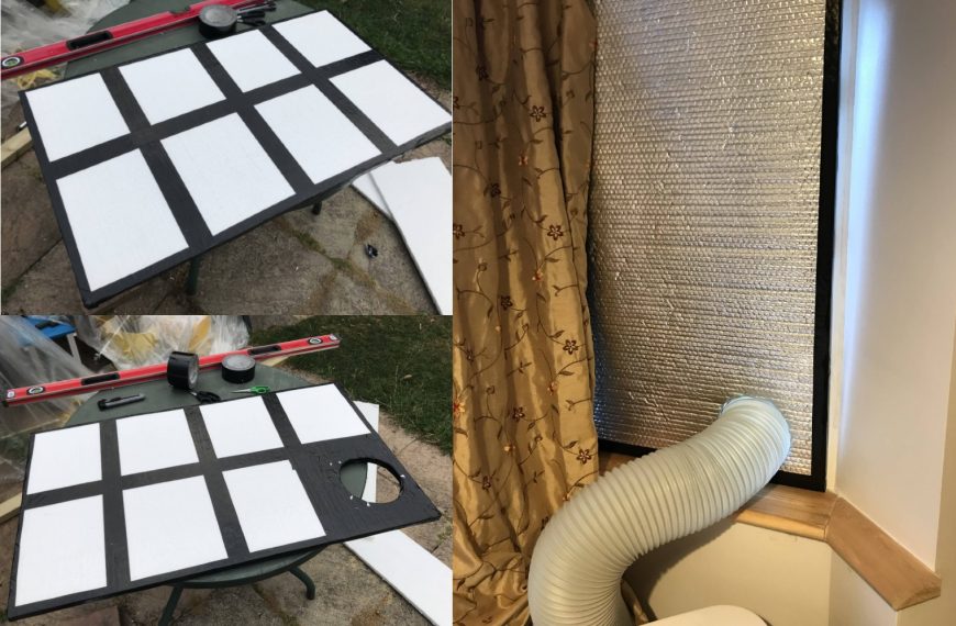 DIY-polystyrene-portable-air-conditioner-window-seal-vent-before-and-after